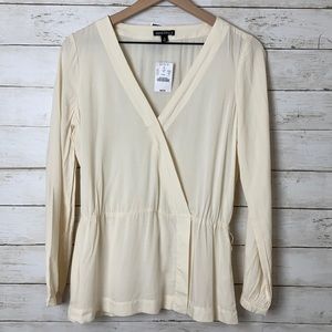 J. Crew Wrap Blouse